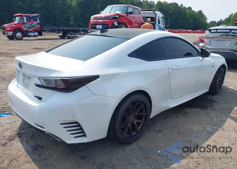 2017 Lexus Rc 200T из США, поврежденный, VIN JTHHA5BC7H5007304